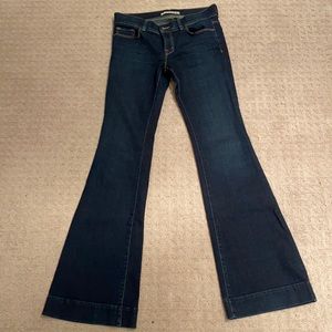 J brand bell bottom jeans